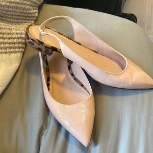 Size 10 j crew sling back shoes.